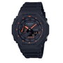 Casio G-Shock GA-2100-1A4ER Negro y Naranja